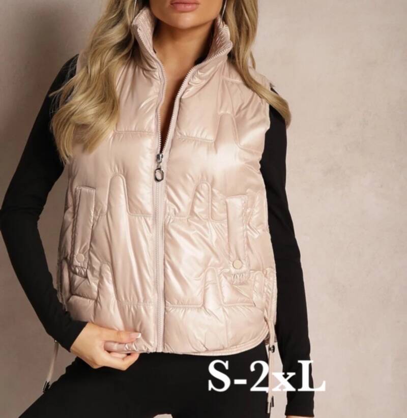 Kamizelka damskie Roz S-2XL, 1 Kolor Paczka 4 szt